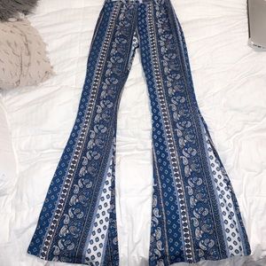 Fashionomics Boho Bell Bottom Flare Pants